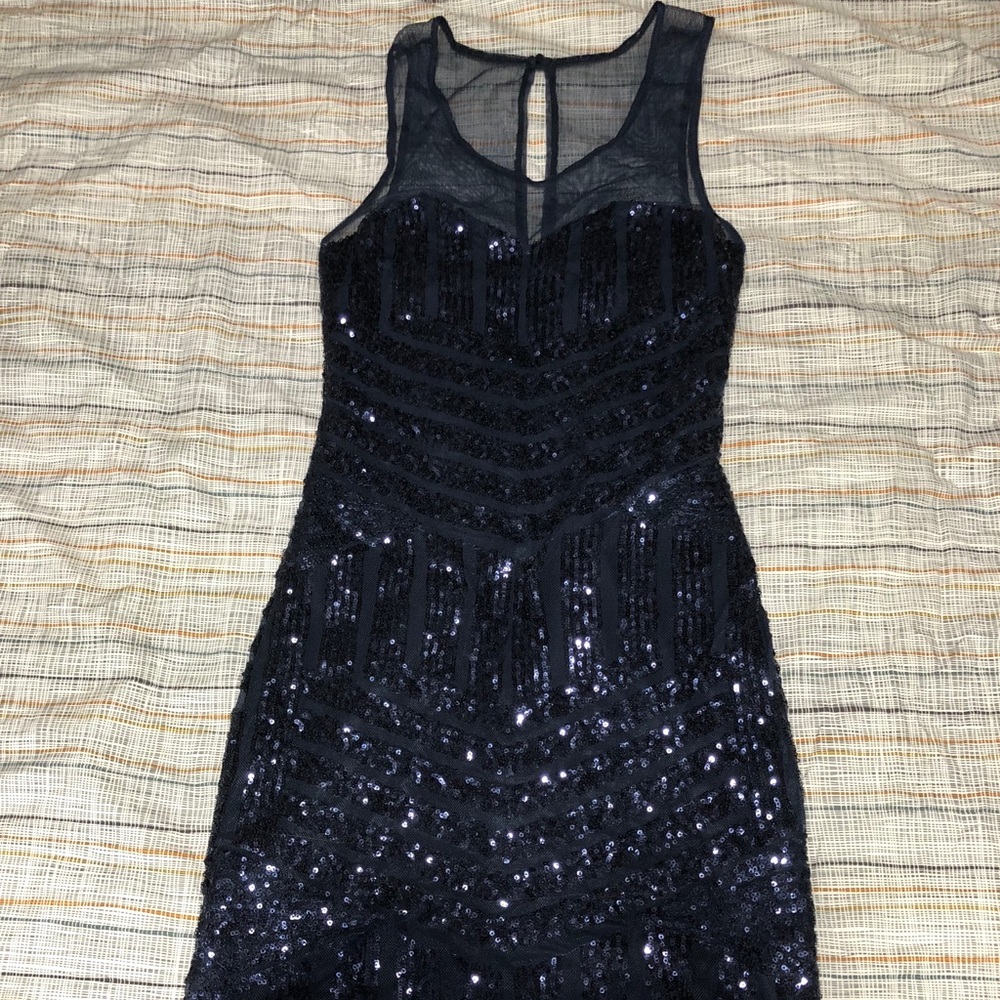 Semi Formal Homecoming Sequin Dress